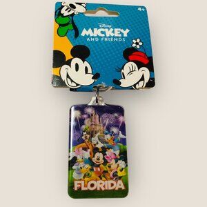 Disney Mickey & Friends Florida Souvenir Keychain Keyring